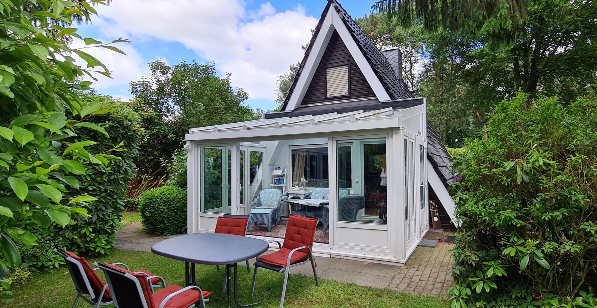 Ferienhaus in Conneforde am Bernsteinsee Ferienwohnung Fisbeck